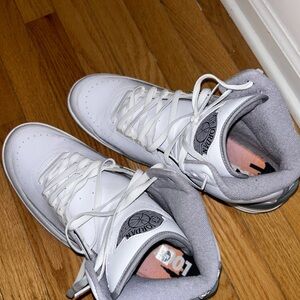 Jordan 2 White Cement